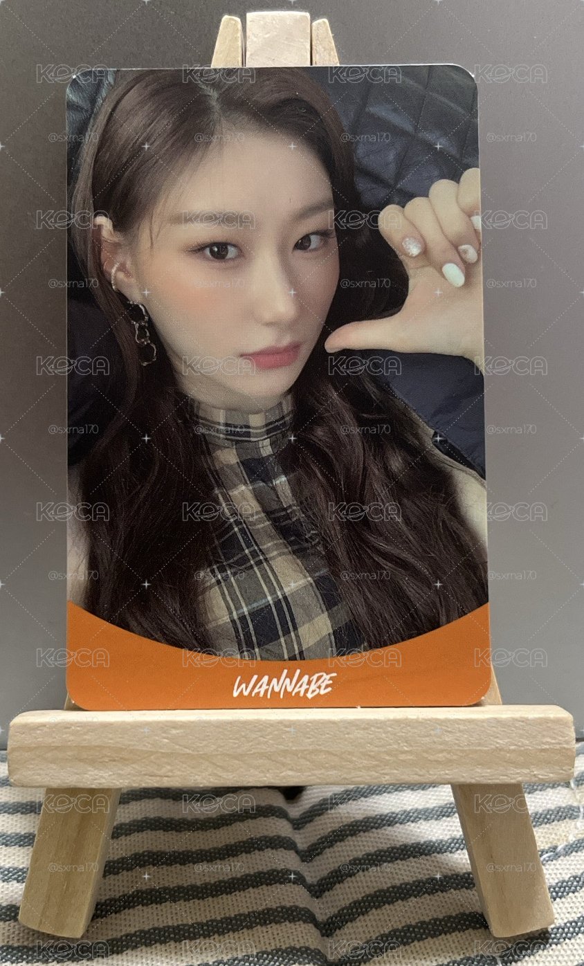 ITZY 迷二 專輯卡 領