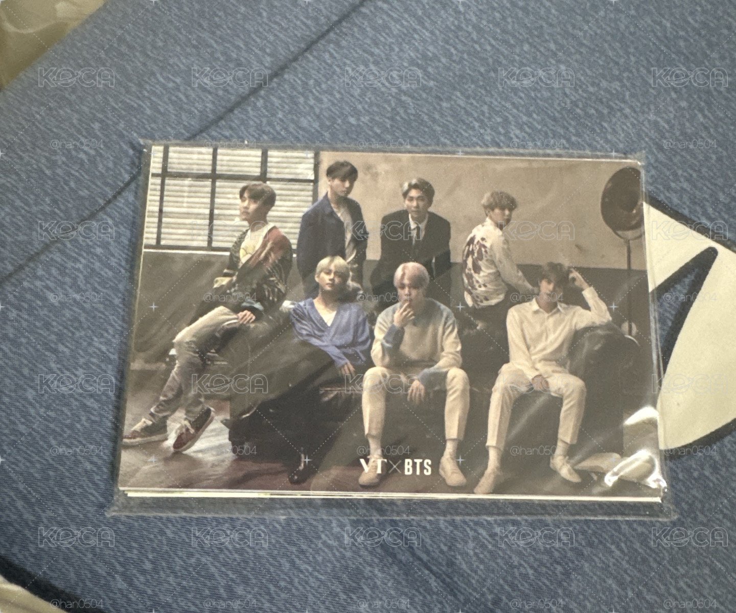 bts VT香水卡