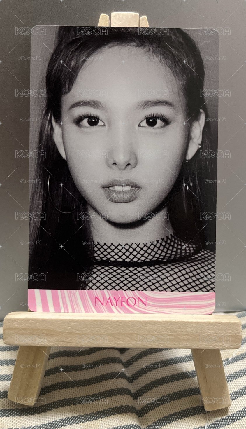 TWICE 迷七 預售禮卡 娜