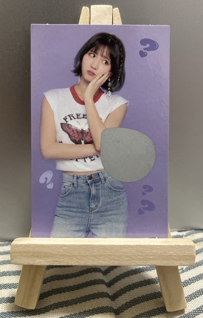 TWICE 迷五 專輯卡 刮刮 桃