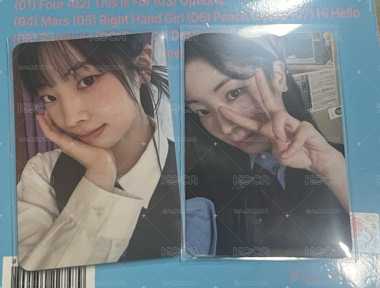 TWICE 豆腐小卡
