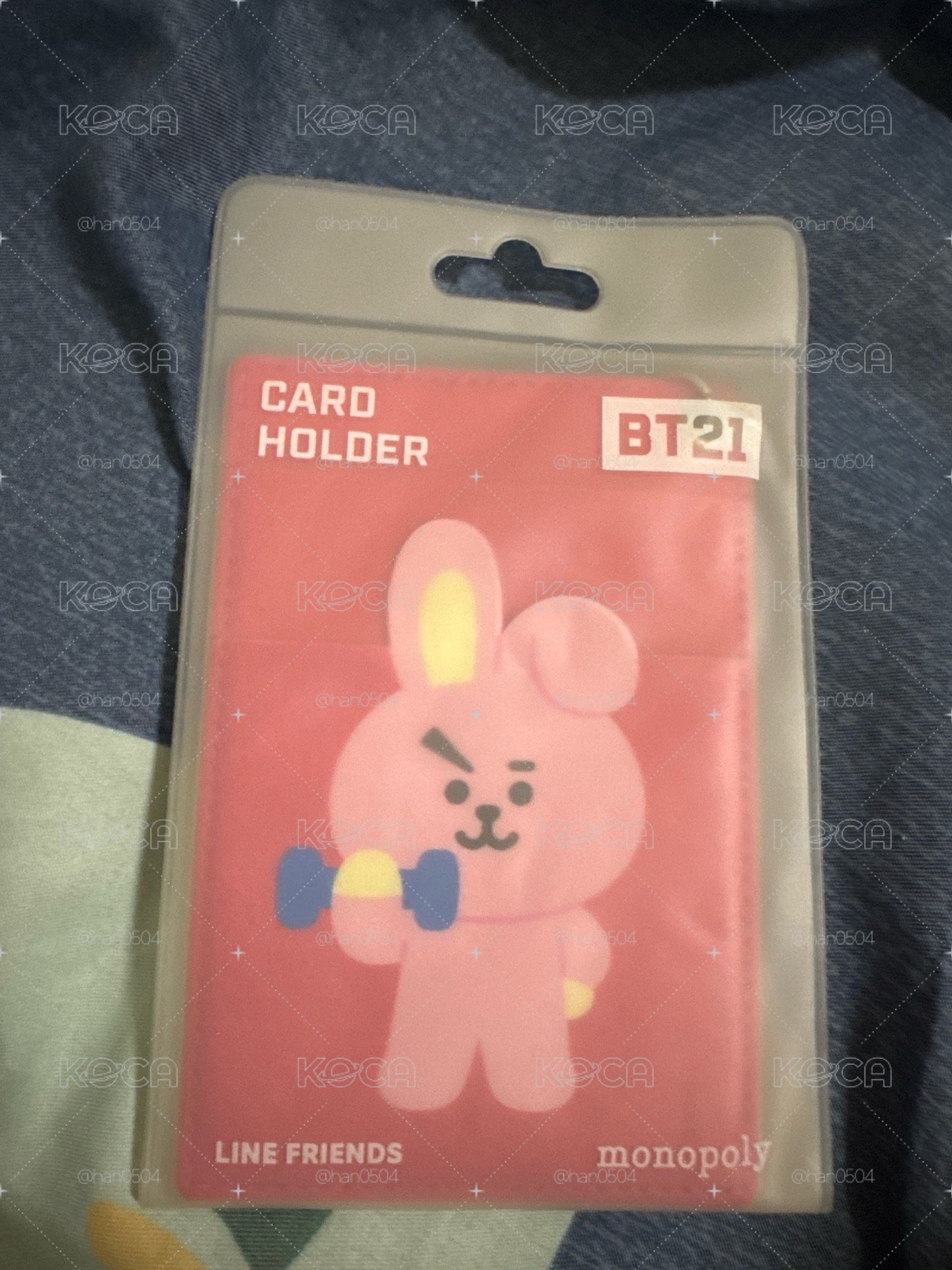 bt21 cooky 卡套