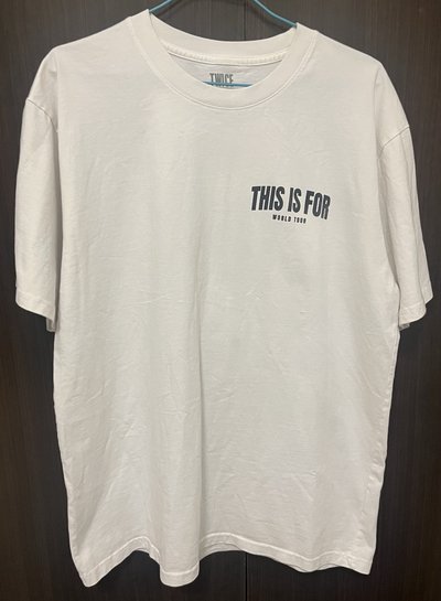 台北場週白T 尺寸L