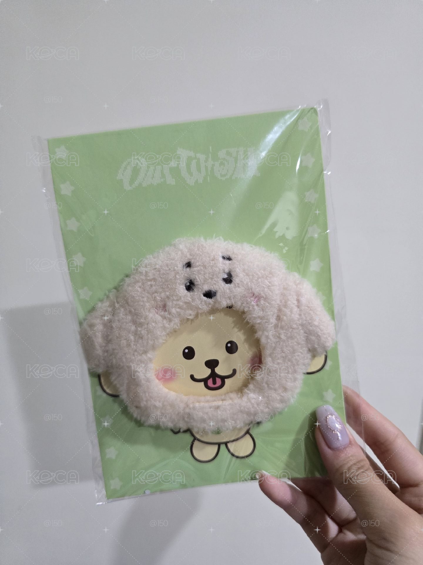 狗頭套未拆～
