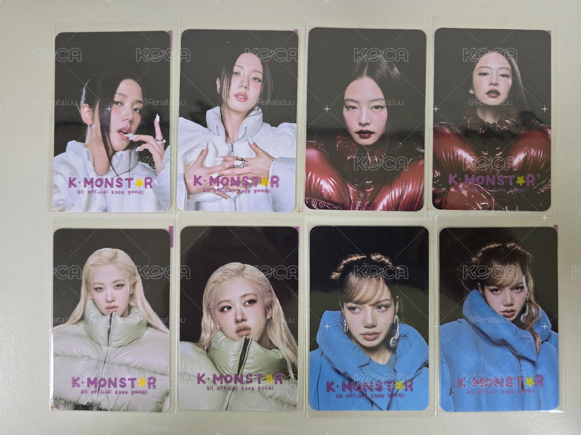 Blackpink DEADLINE 長腿娃吊飾：秀妮肉莎，加星巴克BP黑或粉隨行杯套組，滿額卡