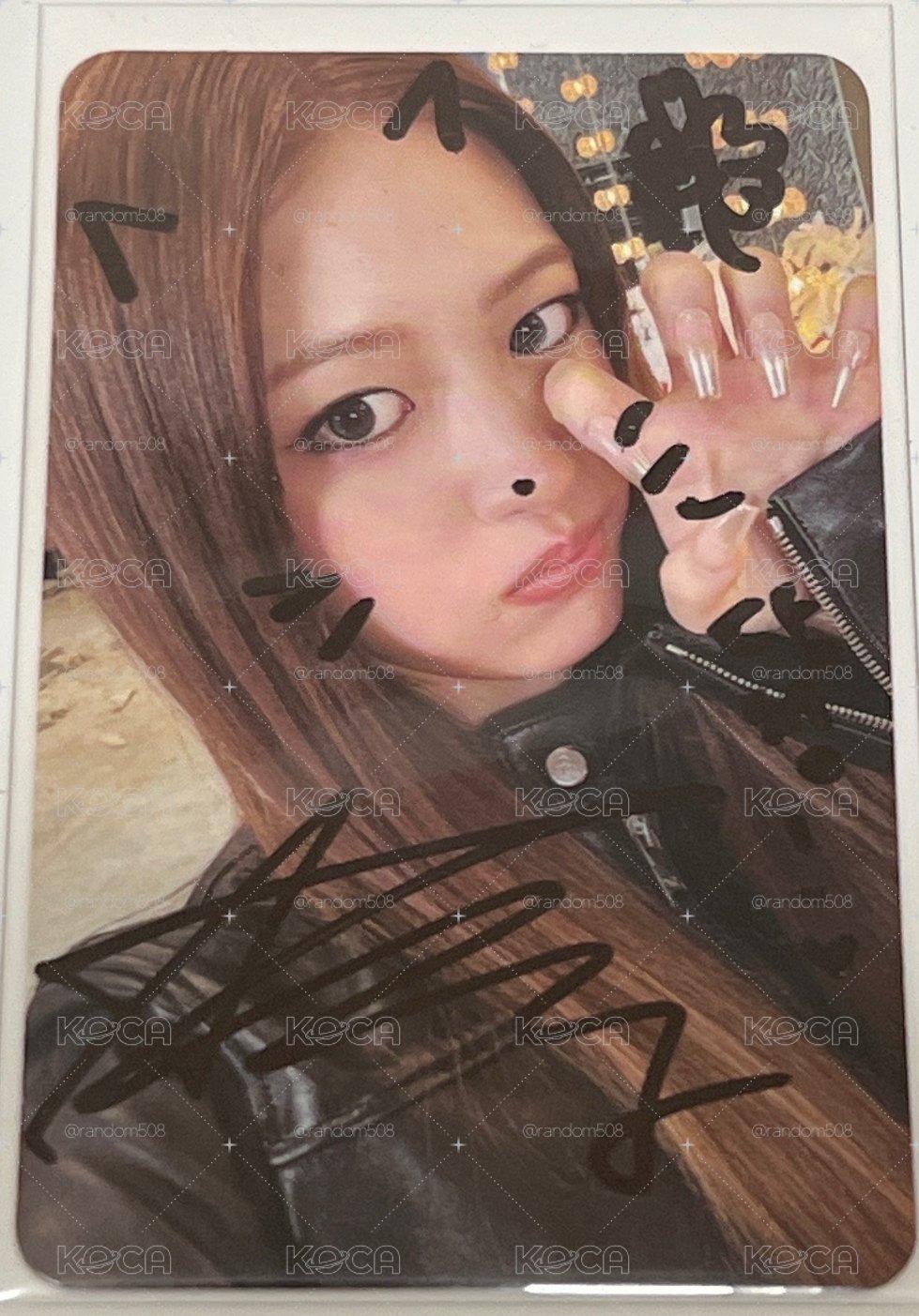 安畫簽卡