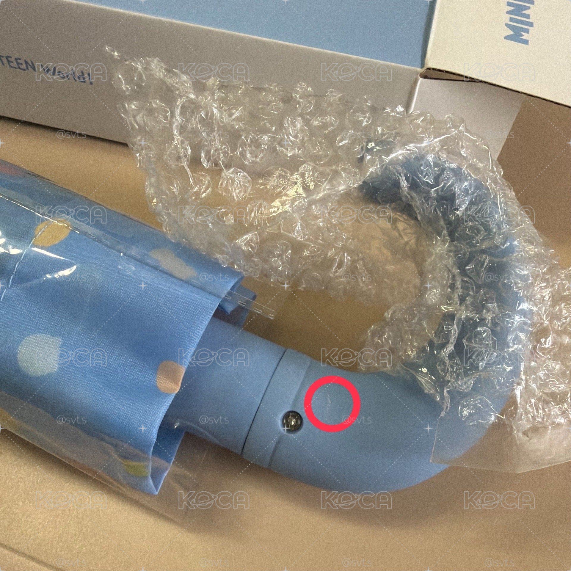 快閃店購入 全新現貨 miniteen 雨傘