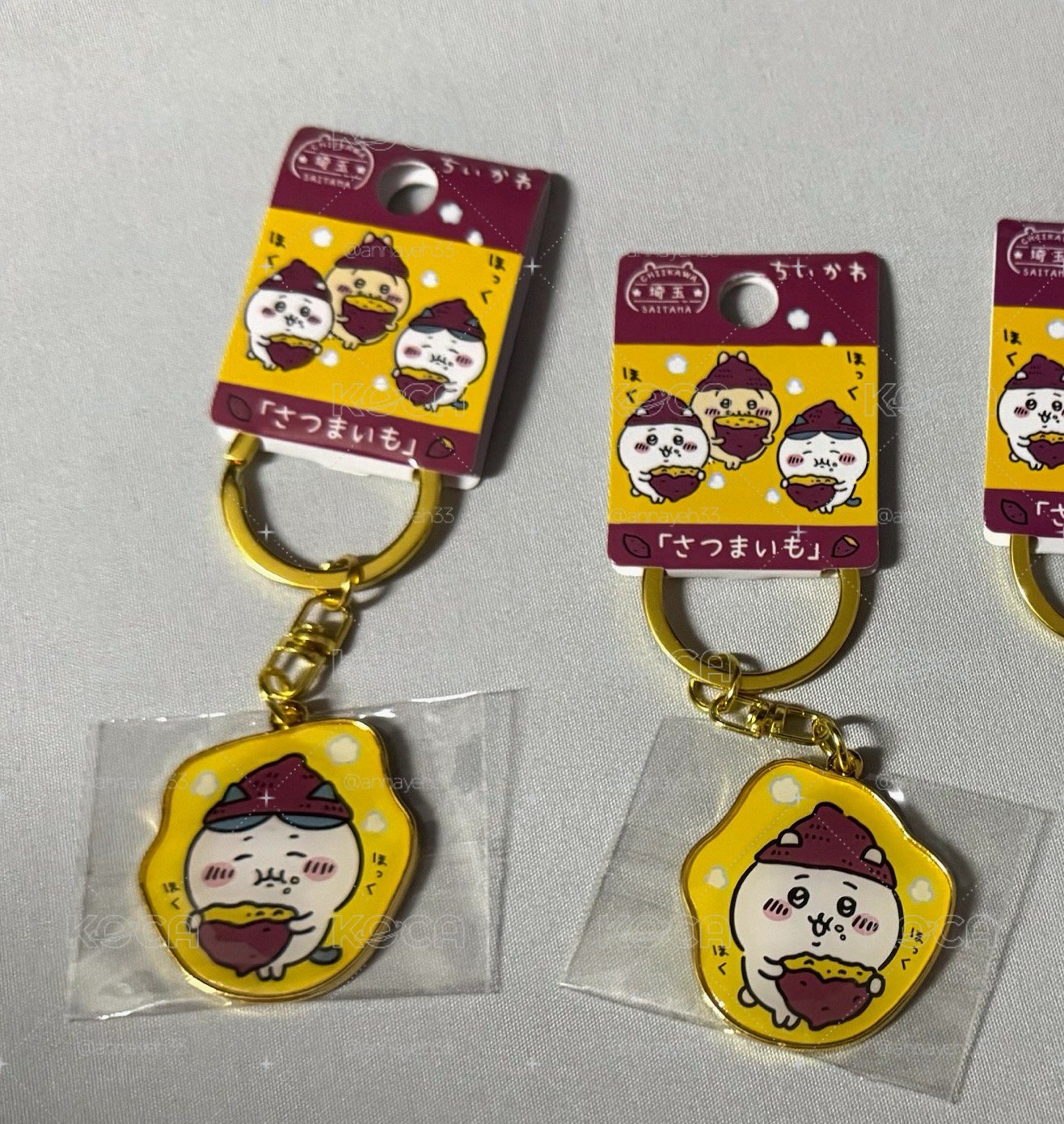 埼玉限定 地瓜 吊飾