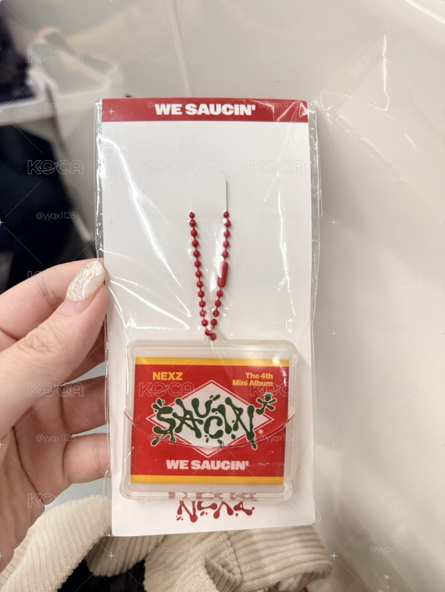 SAUCIN快閃店醬料罐鑰匙圈