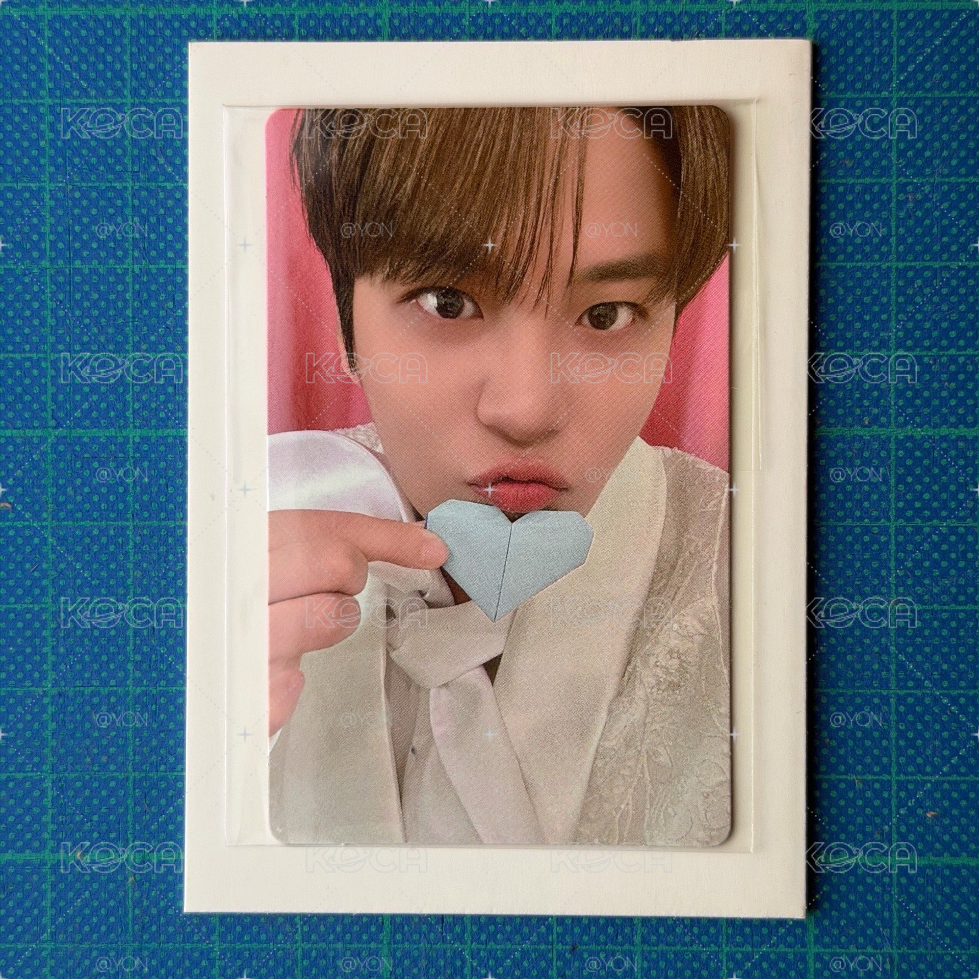 GH5 KQ Pink LP 特典卡 HEART PAPER 鍾