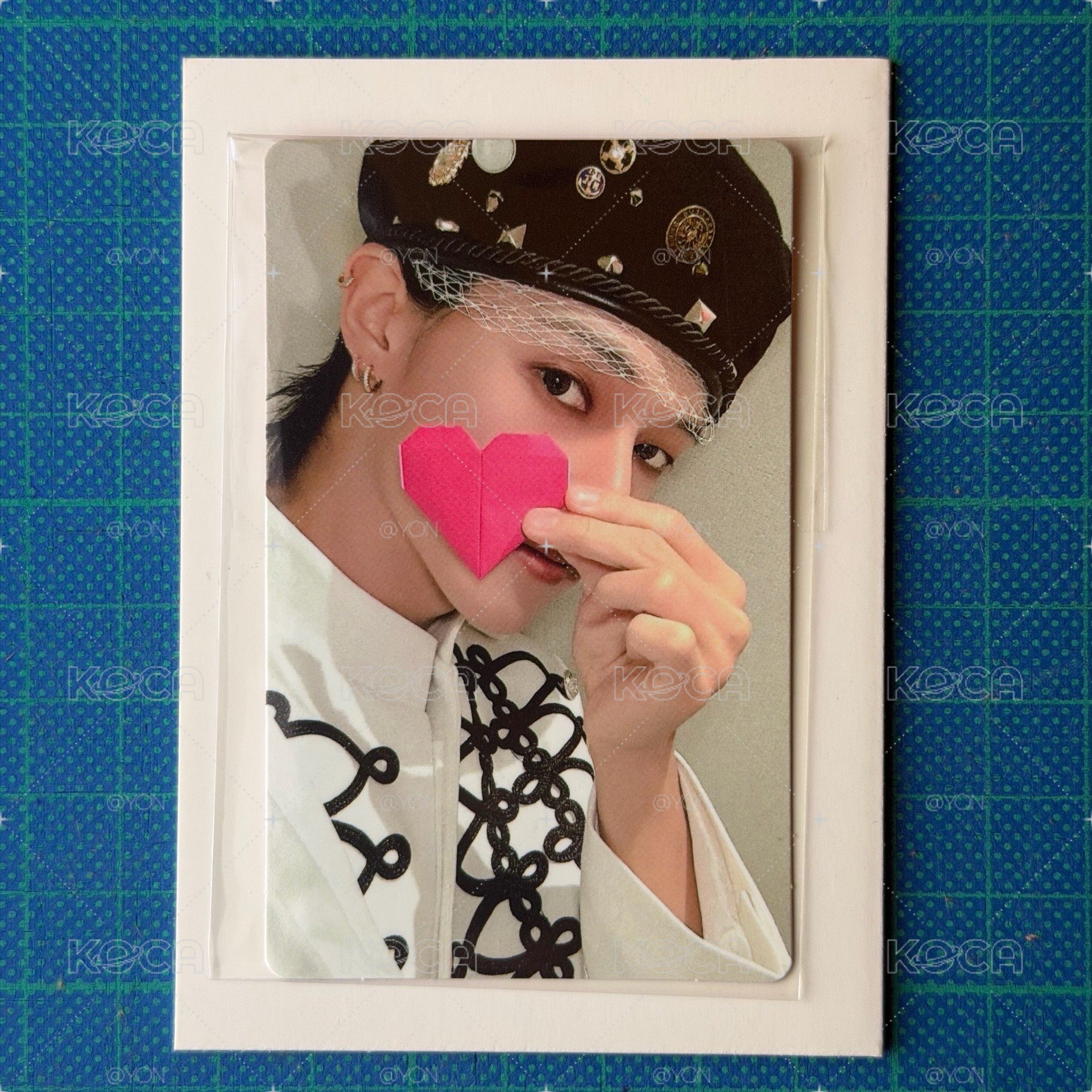 GH5 KQ Pink LP 特典卡 HEART PAPER 榮