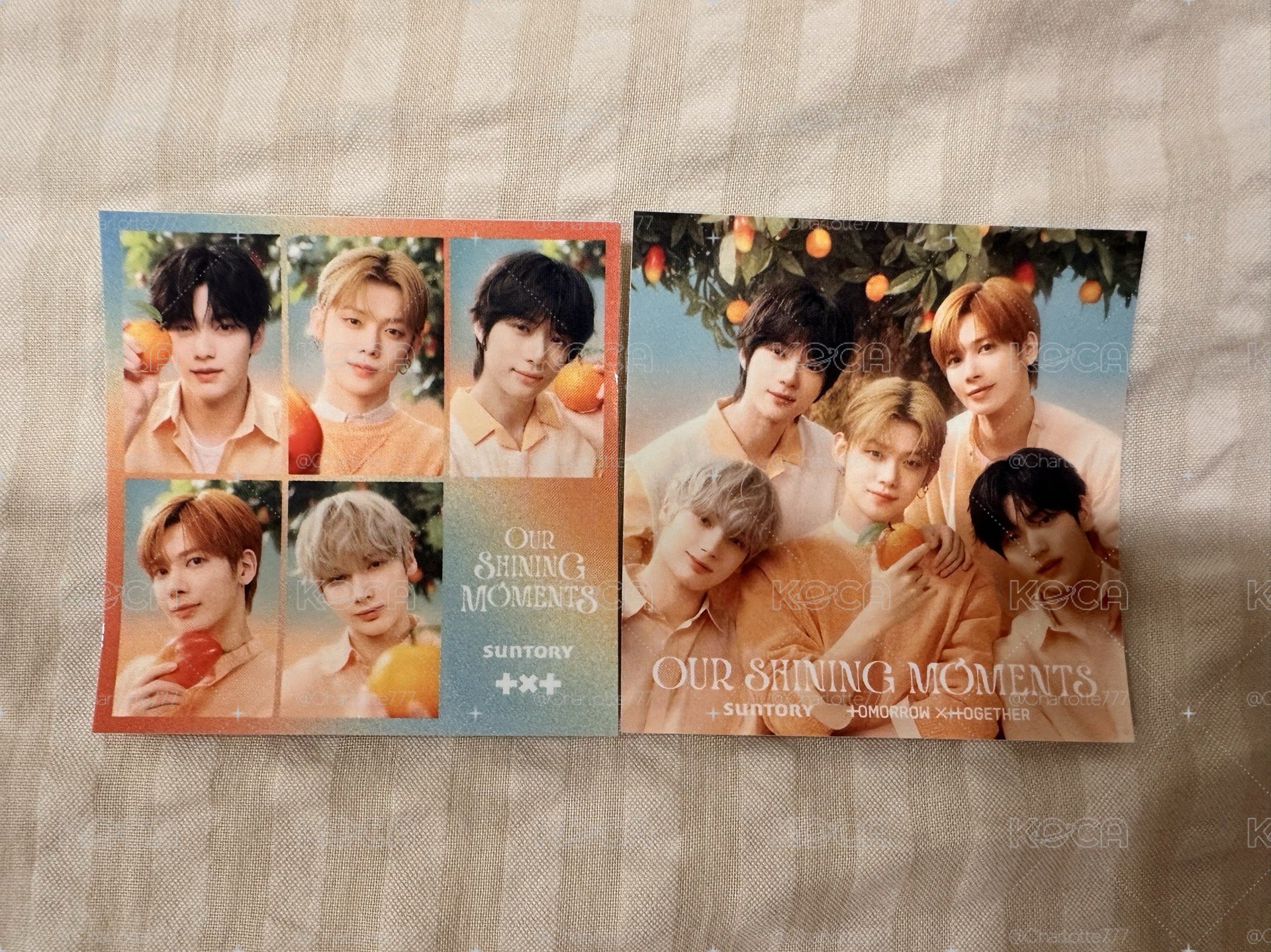 TXT Suntory 貼紙*2