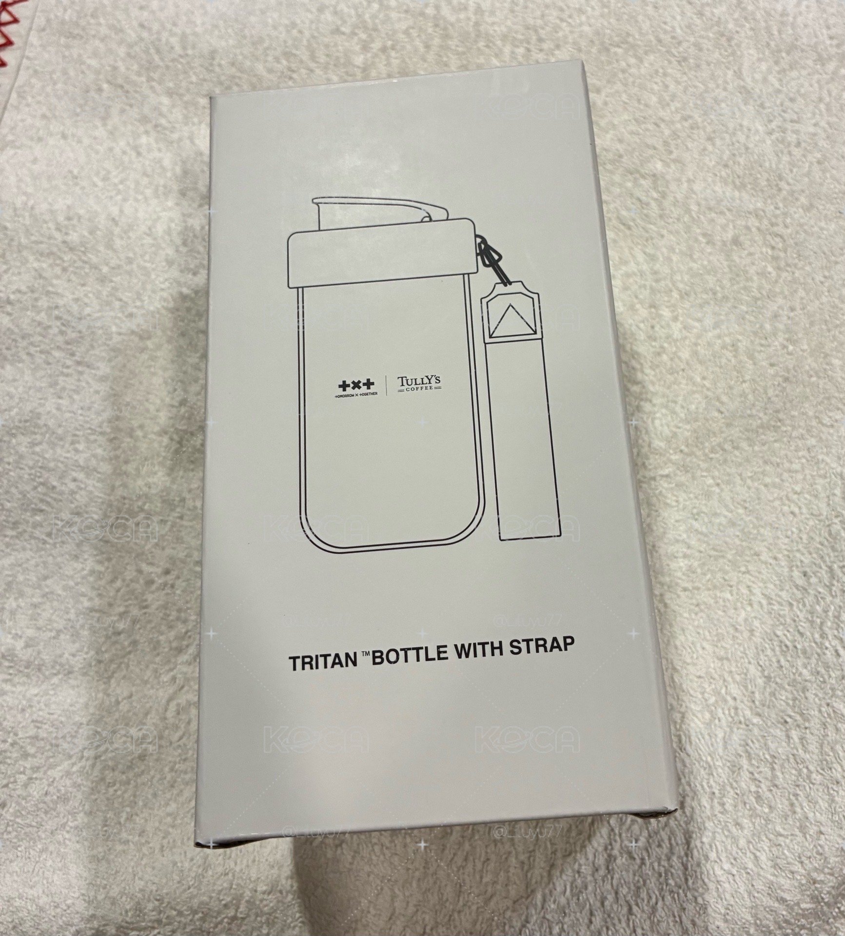 TXT & Tully's cafe 聯名環保杯 綁15張小卡