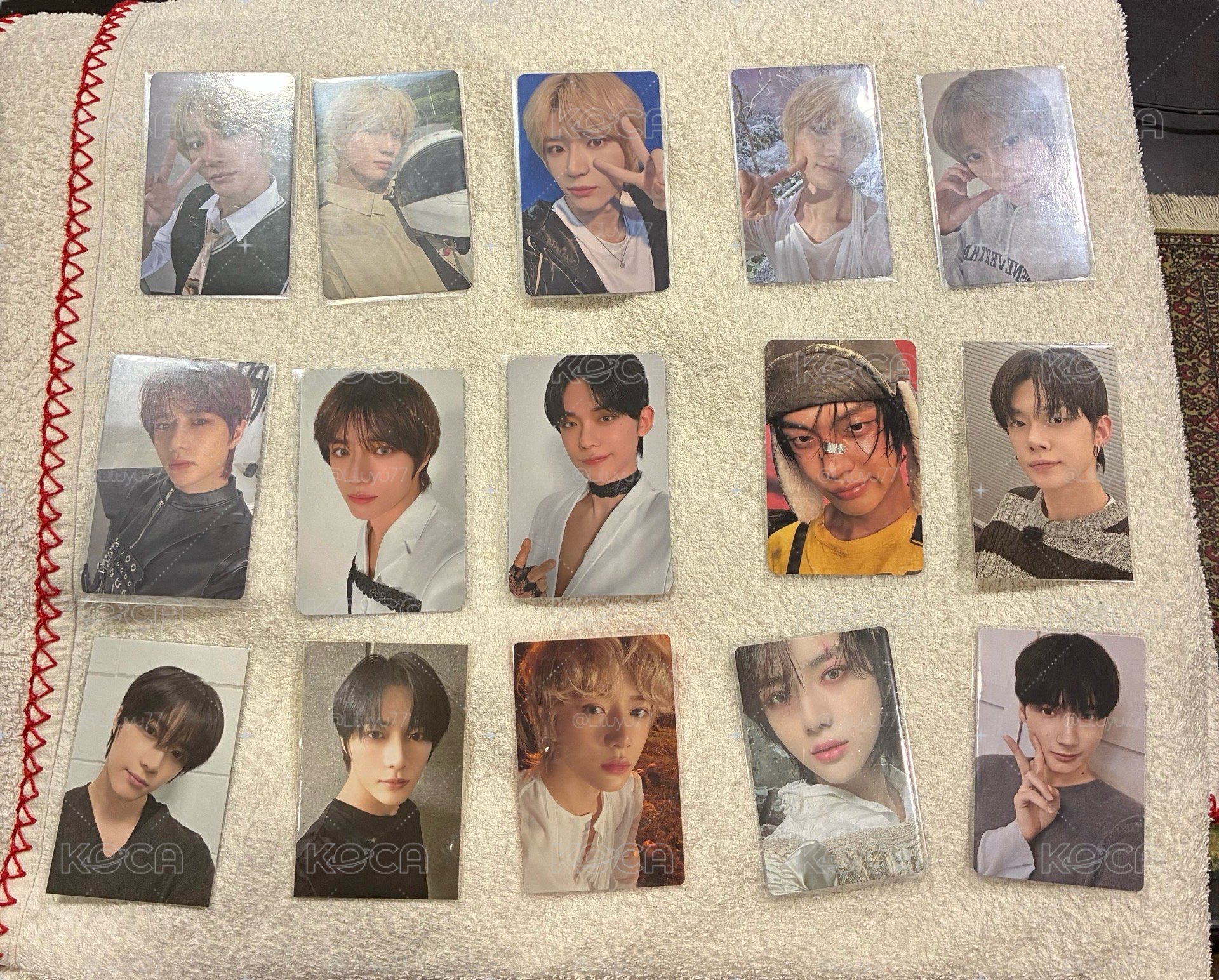 TXT & Tully's cafe 聯名環保杯 綁15張小卡