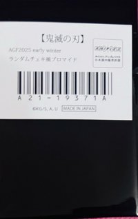 AGF 2025 early winter拍立得相卡