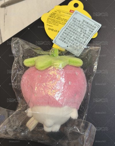 名創水果市集🍓草莓頭套 吉伊