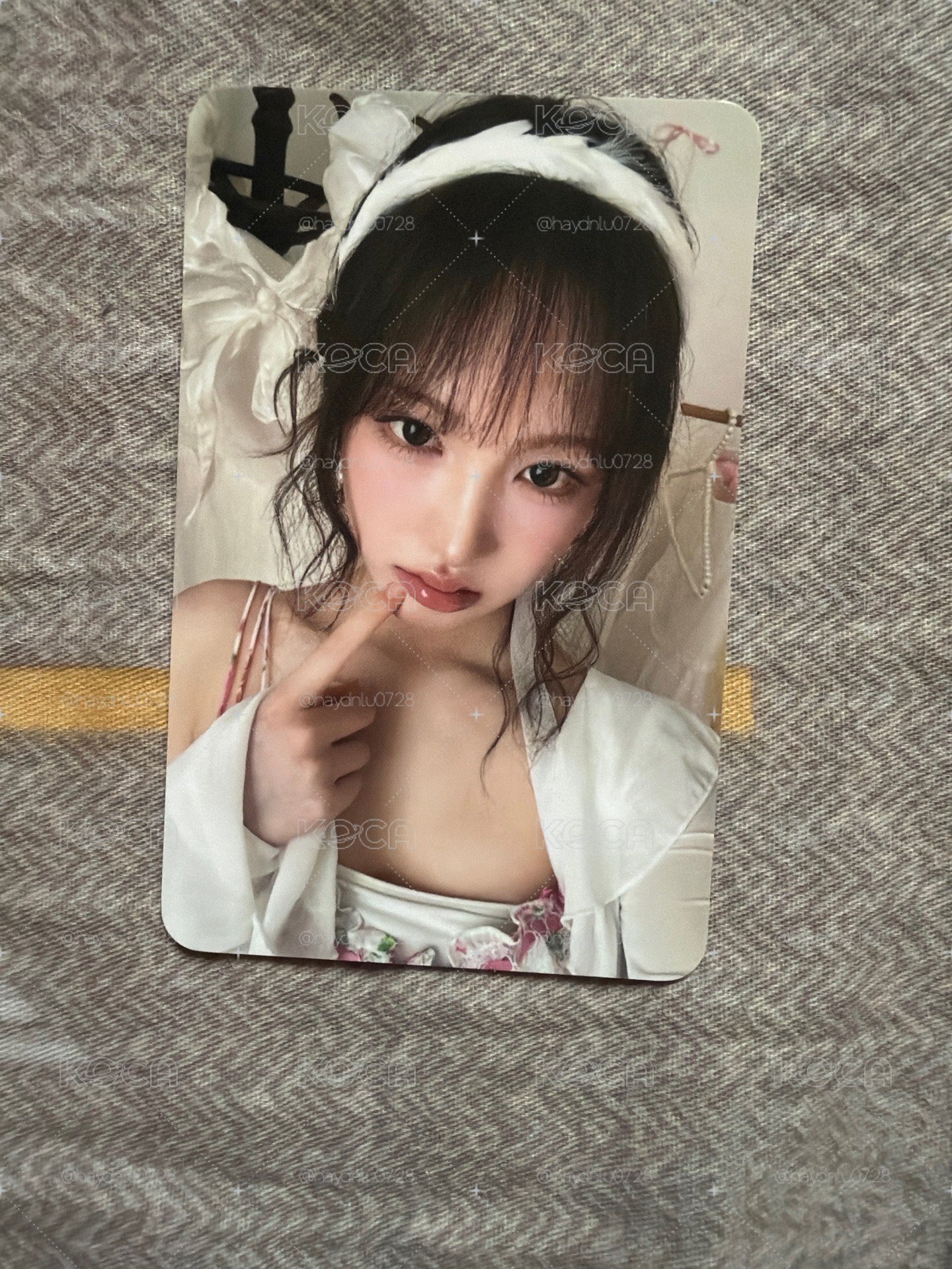 現貨當日出貨/IVE SECRET wm 2.0 幸運卡 栗