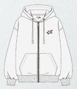 Lisa名創聯名 白色 外套 
