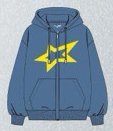 Lisa名創聯名 深藍色 外套 