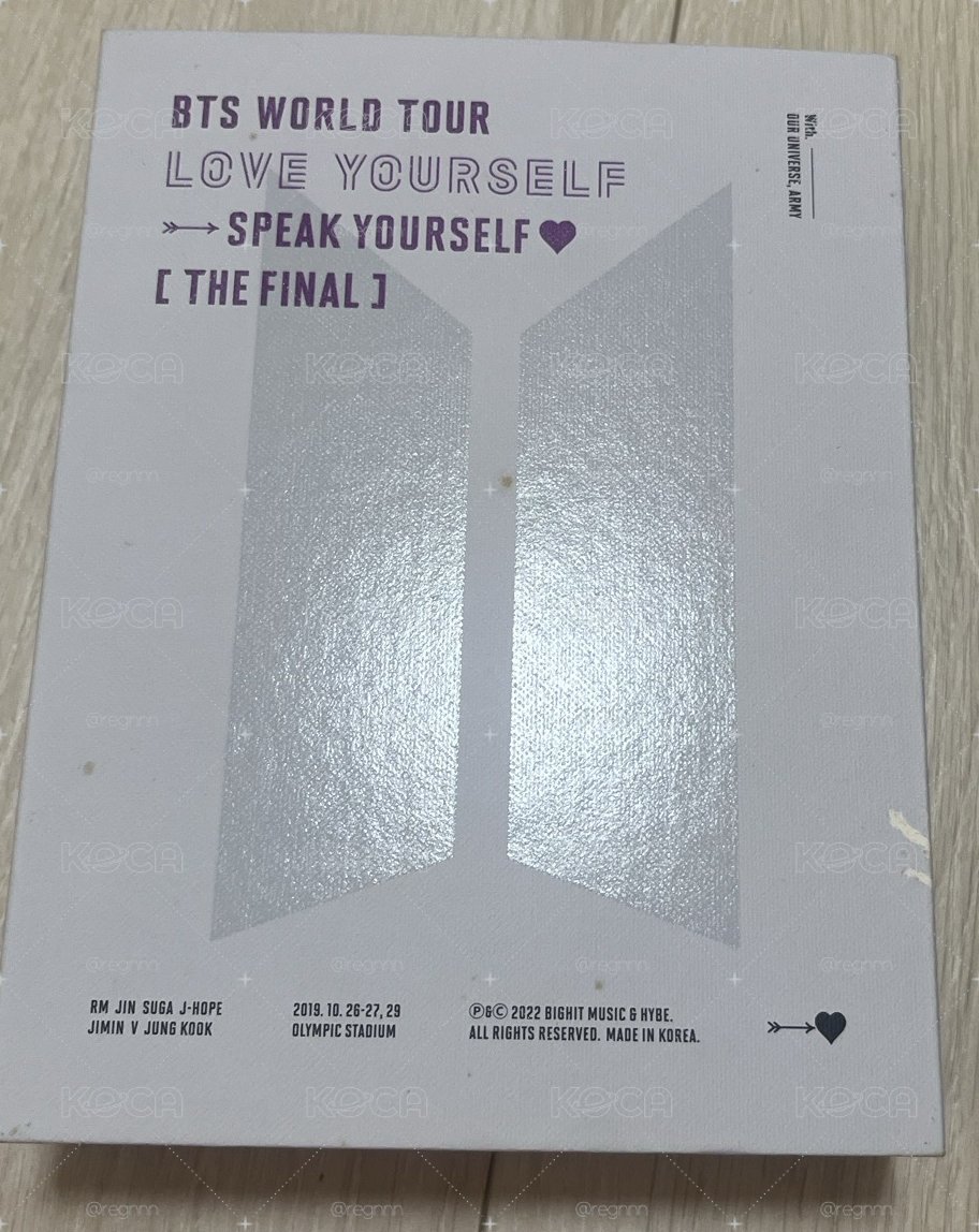 SY final tour dvd