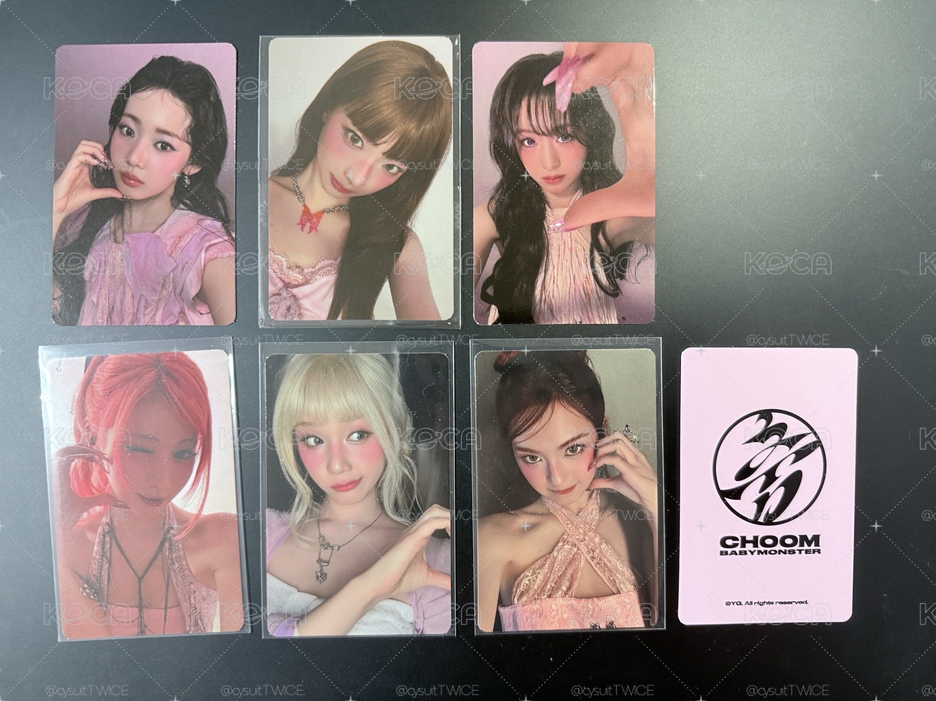 🌸CHOOM🌸粉紅隨機卡一套！