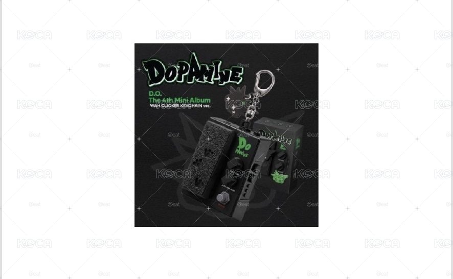 D.O. 4th Mini Album - DOPAMINE (WAH CLICKER KEYCHAIN Ver.)