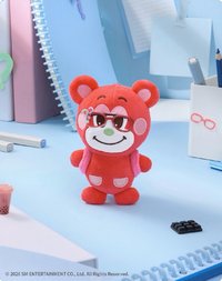 上海交通卡 x RIIZE 吊娃 毛絨交通卡（此為單娃娃的圖鑑）