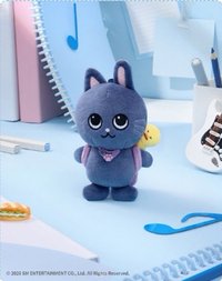 上海交通卡 x RIIZE 吊娃 毛絨交通卡（此為單娃娃的圖鑑）