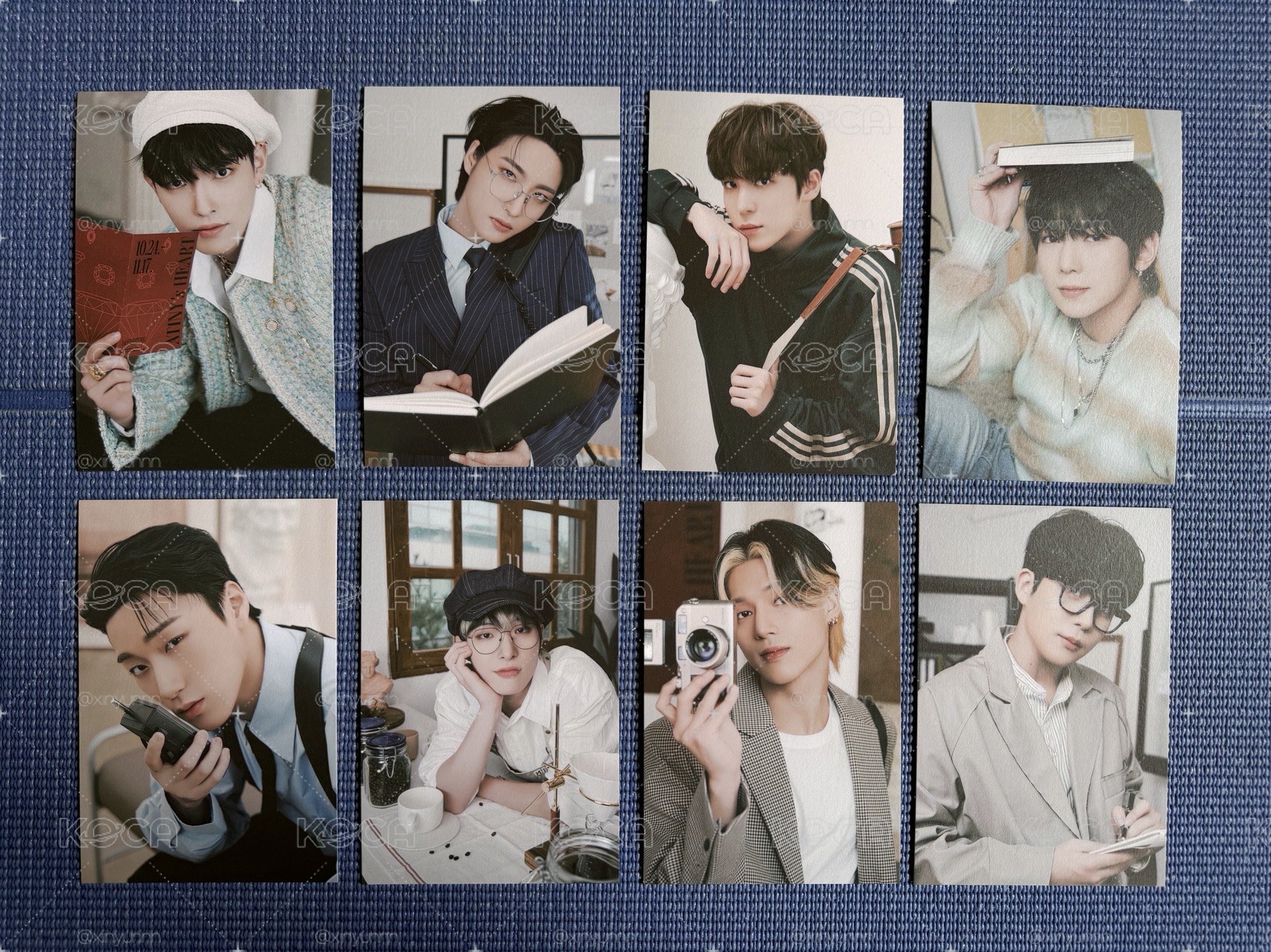 ATEEZ 2024年曆組（配置如首圖）
