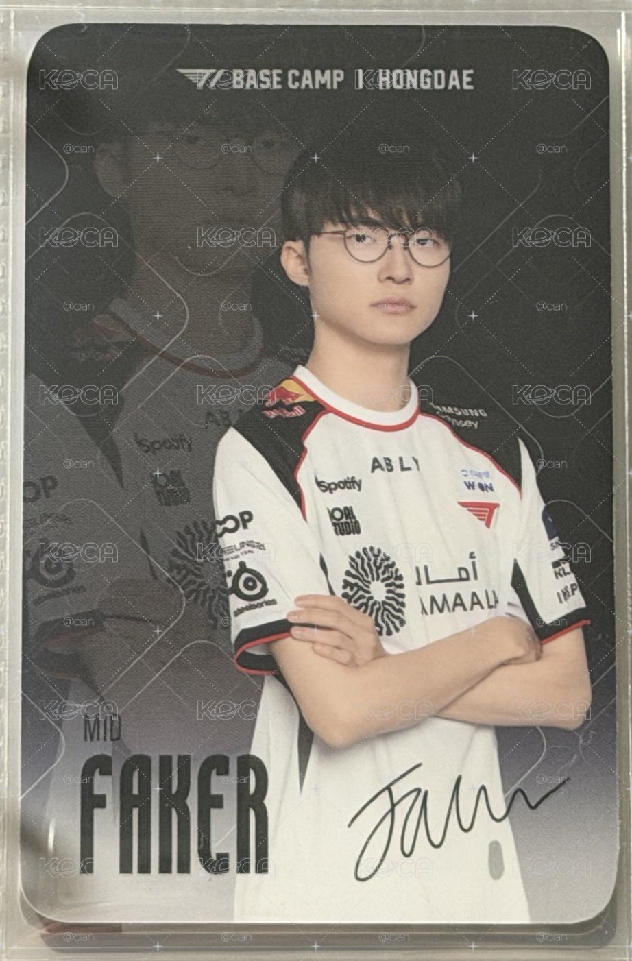 T1網咖餐點卡Faker