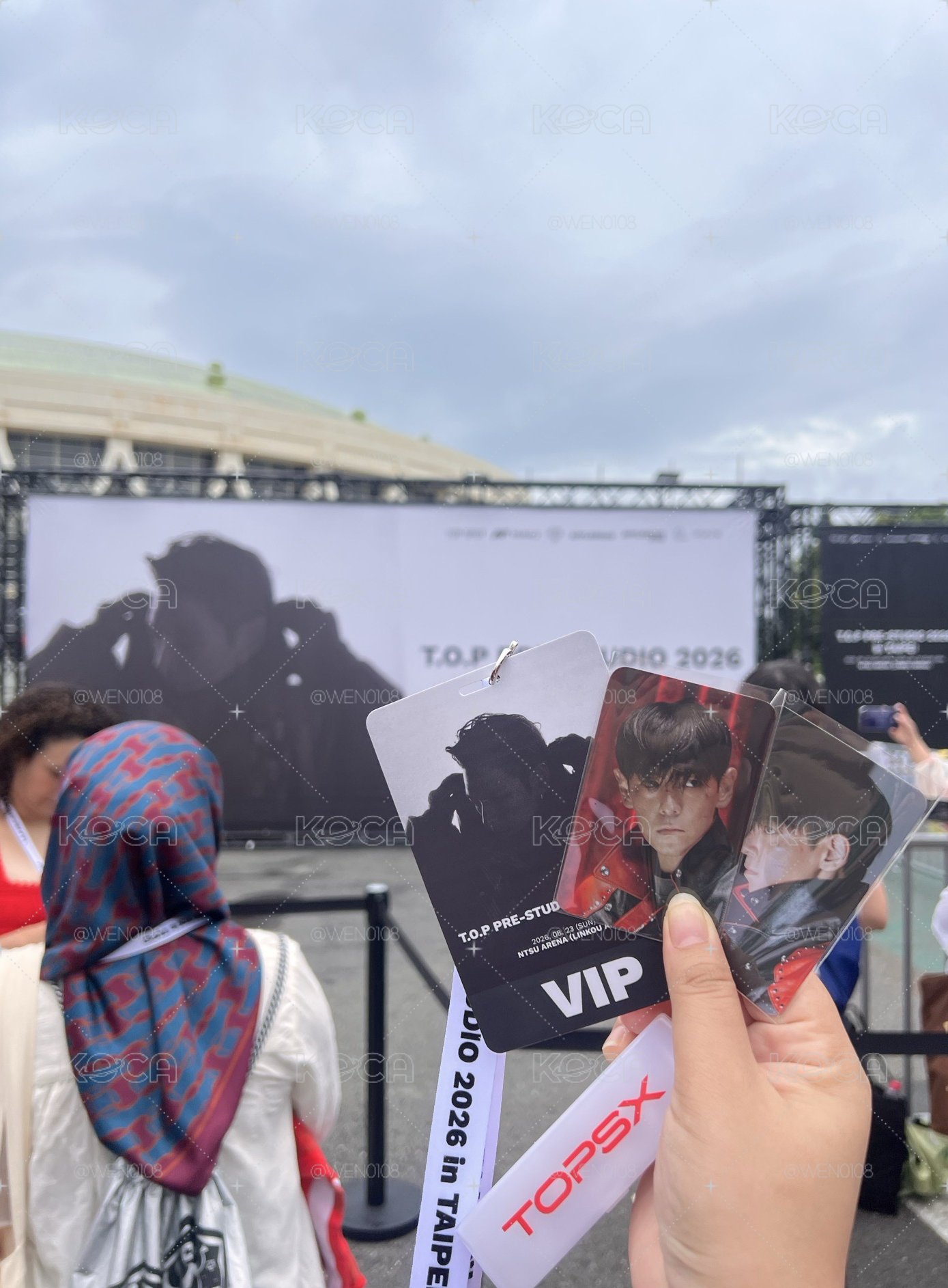 T.O.P PRE-STUDIO 台北場DAY2(8/23)入場卡