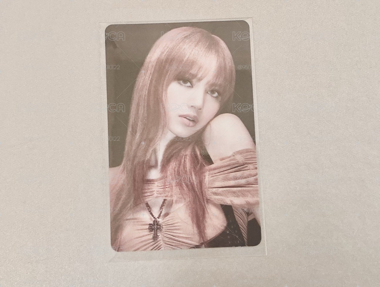  BLACKPINK  k4 Lisa特點卡