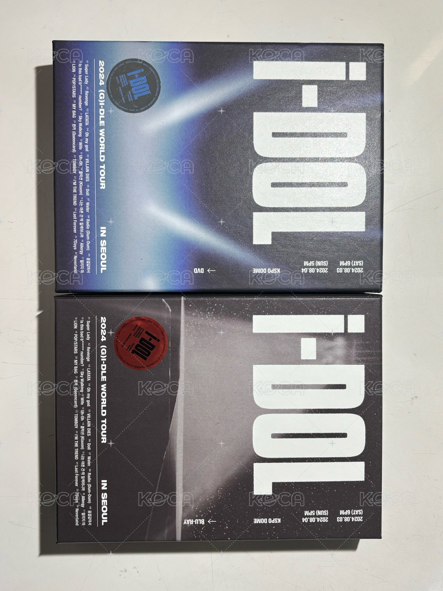 2024世巡 藍光 DVD 不含卡