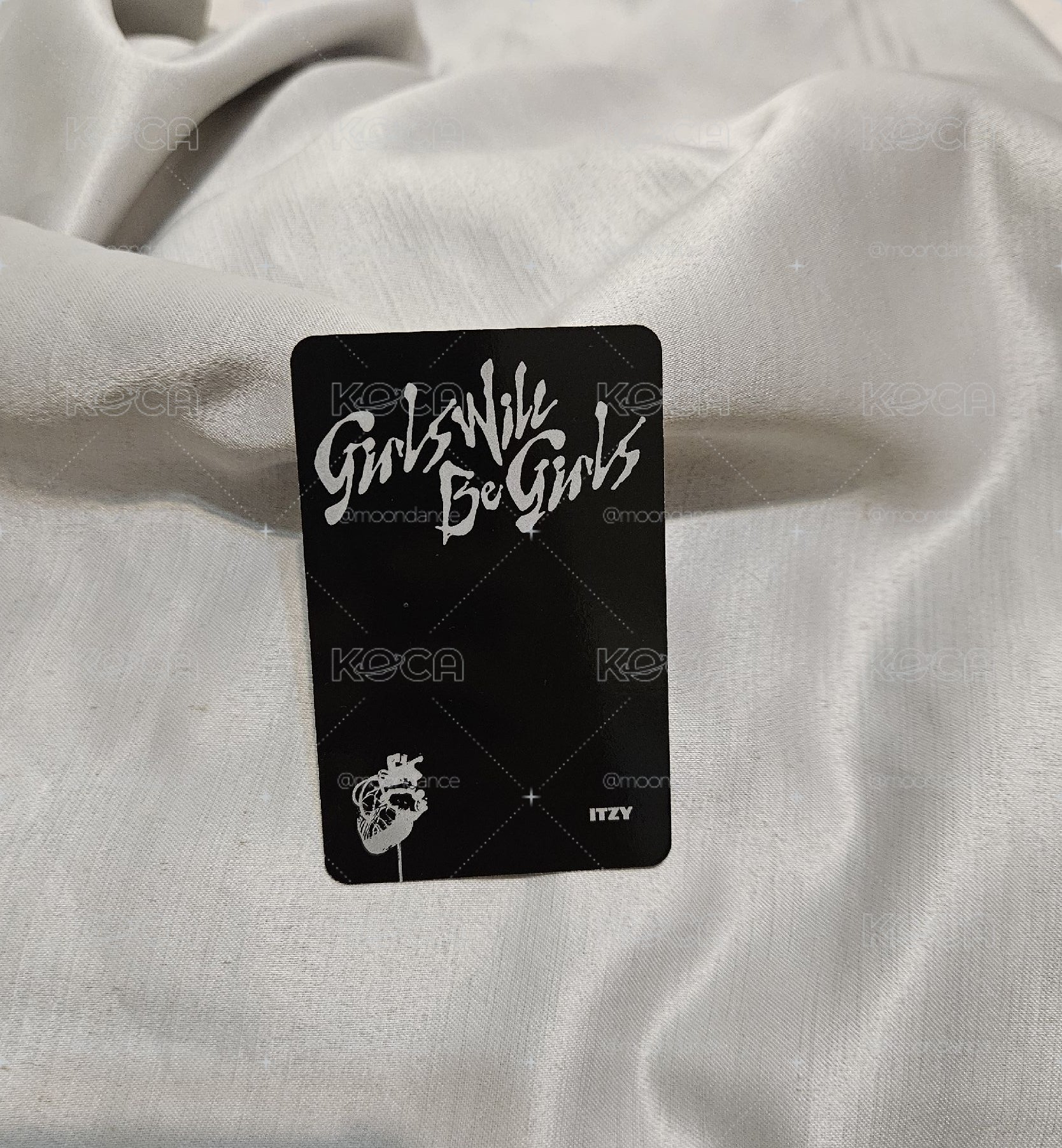 GWBG 迷十 專輯卡 電子專 A ver. 留真，背面微瑕，正面無瑕疵