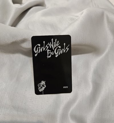 GWBG 迷十 專輯卡 電子專 A ver. 留真，背面微瑕，正面無瑕疵