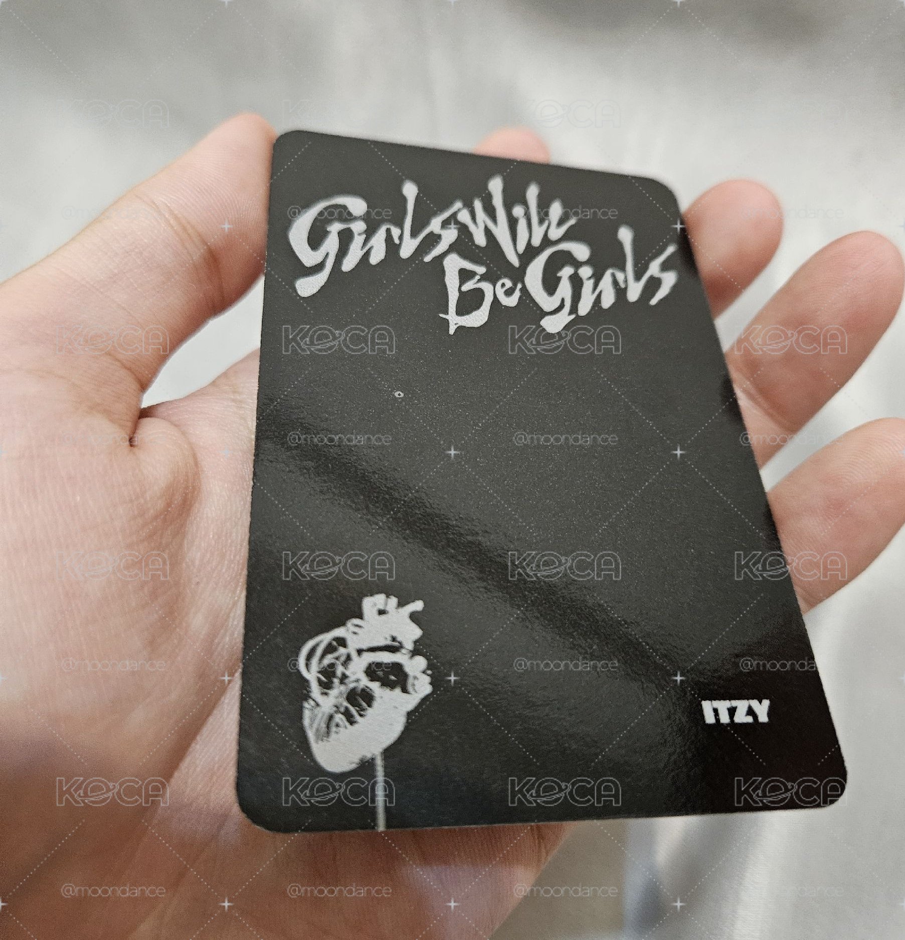 GWBG 迷十 專輯卡 電子專 A ver. 留真，背面微瑕，正面無瑕疵