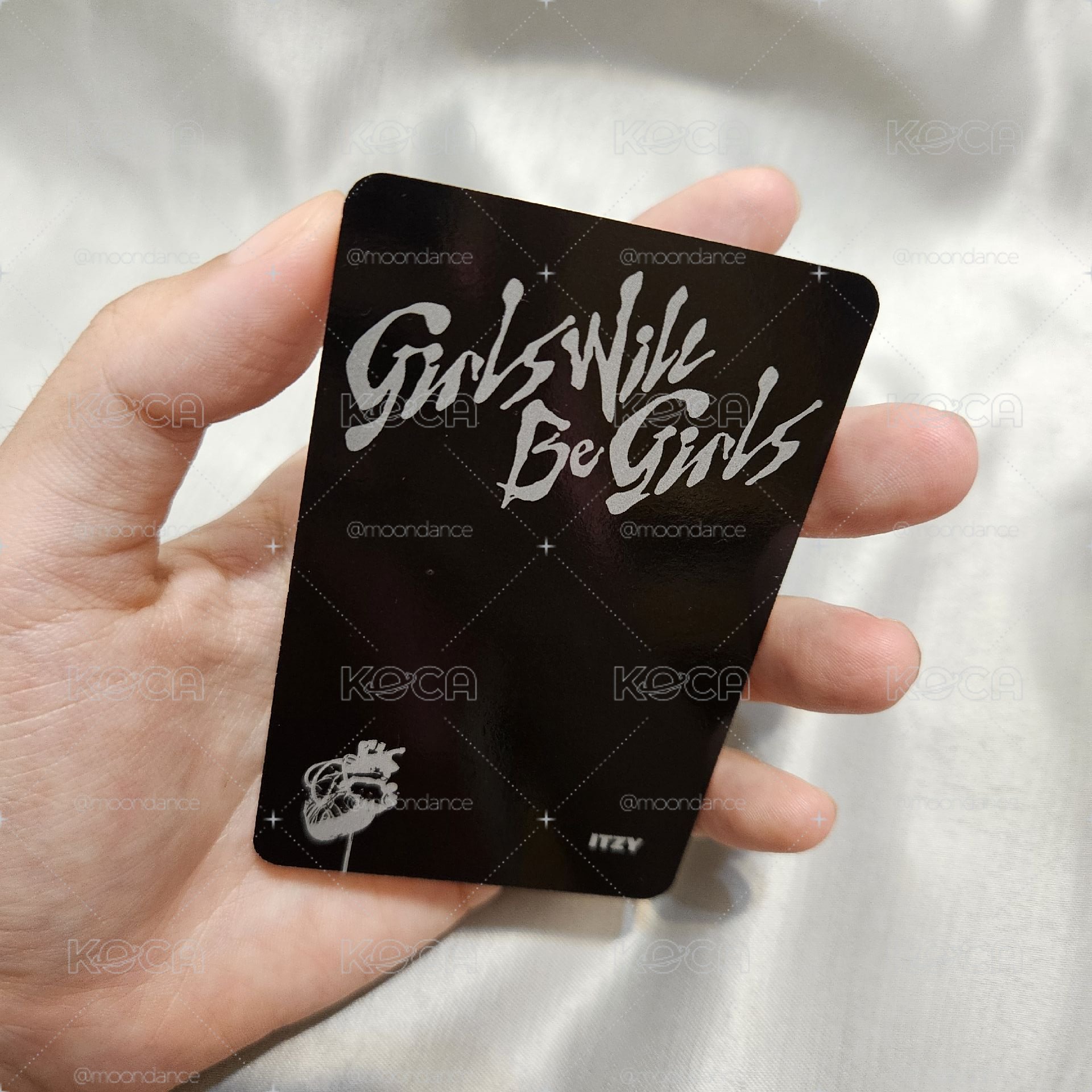 GWBG 迷十 專輯卡 電子專 A ver. 留真，背面微瑕，正面無瑕疵