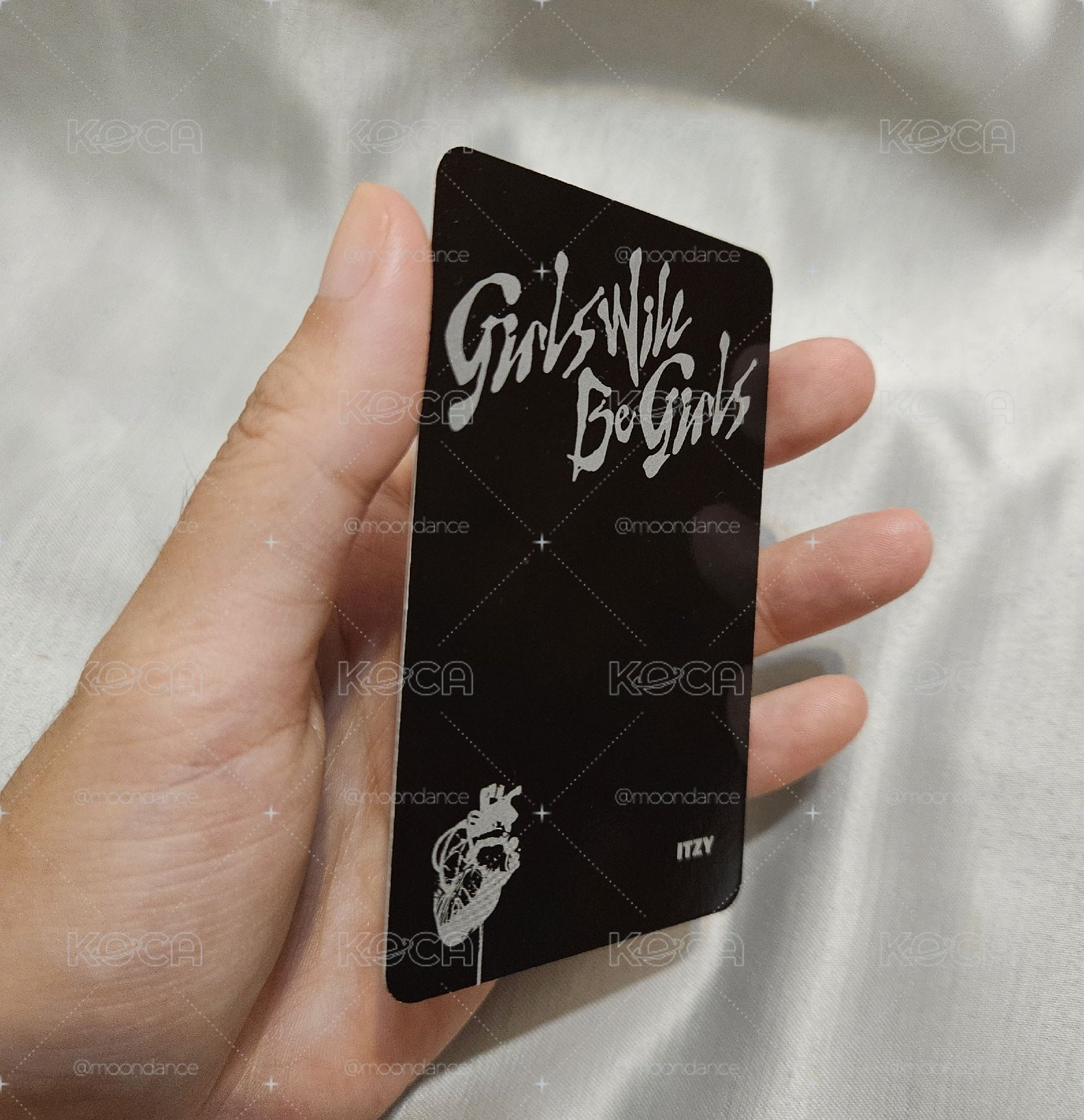 GWBG 迷十 專輯卡 電子專 A ver. 留真，背面微瑕，正面無瑕疵
