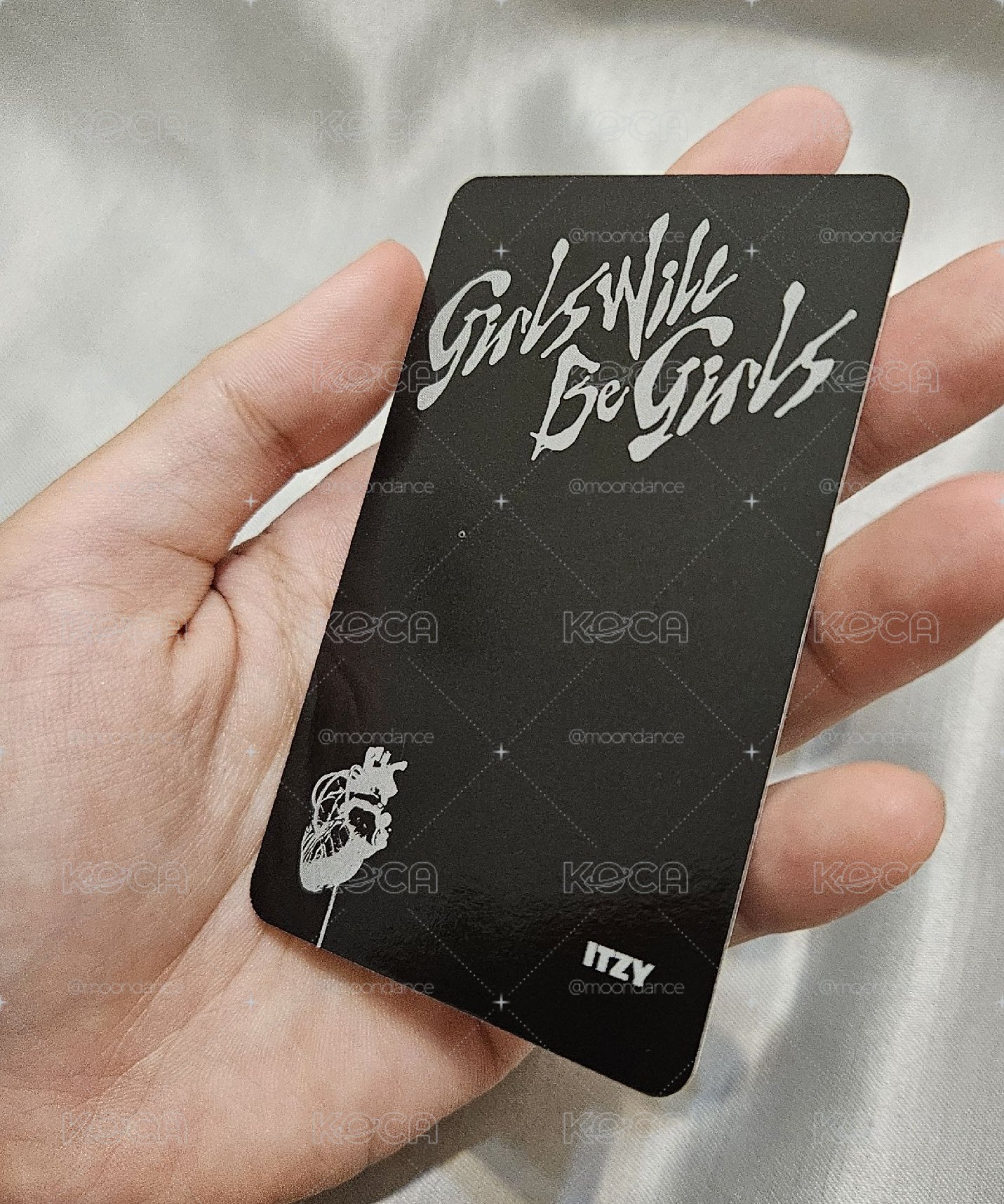 GWBG 迷十 專輯卡 電子專 A ver. 留真，背面微瑕，正面無瑕疵