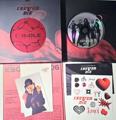【i-dle】舊專：正規一、I burn 花版：迷五 I LOVE act.