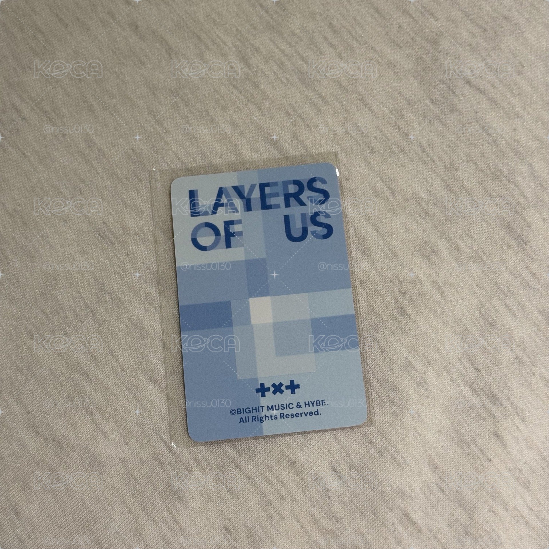 TXT Layer of us入場卡