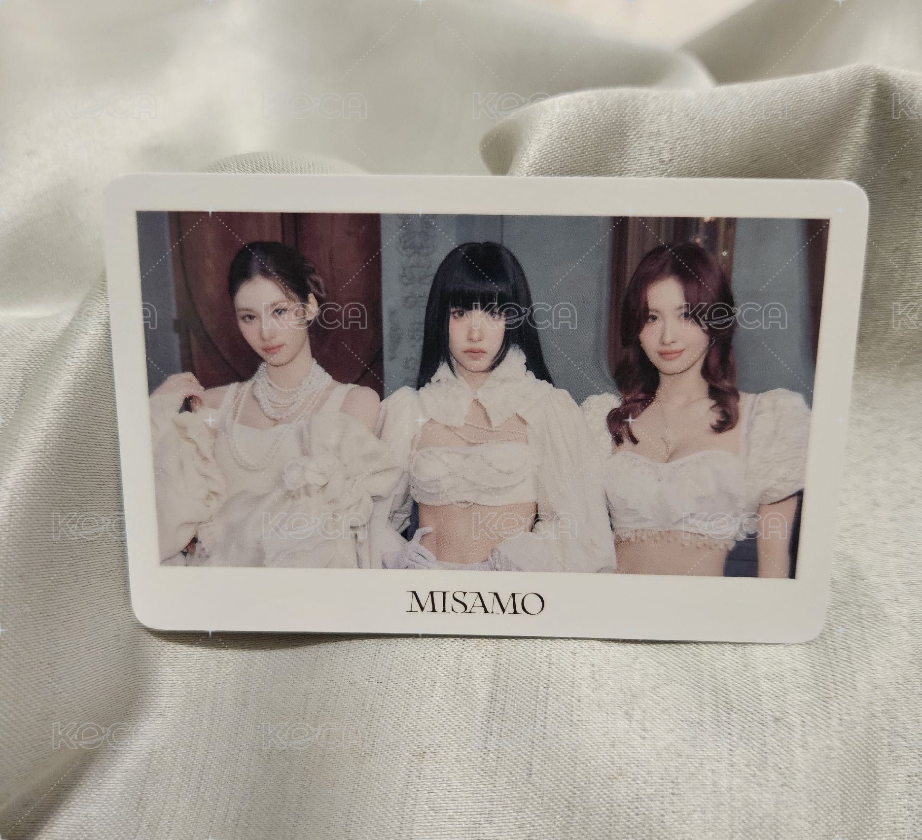 MISAMO 正規一 Play Showcase 周邊卡 團卡 團體卡，無瑕疵