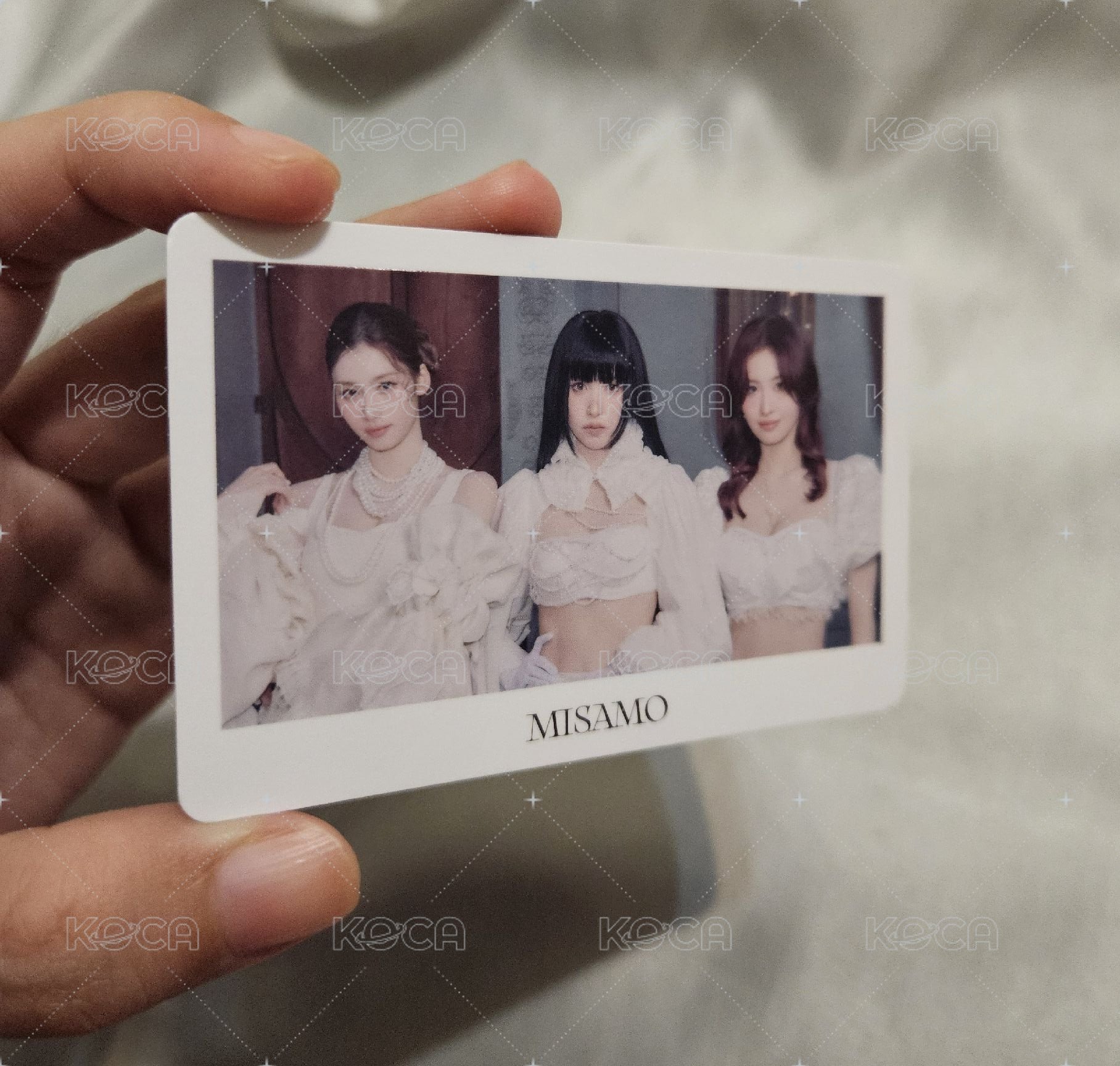 MISAMO 正規一 Play Showcase 周邊卡 團卡 團體卡，無瑕疵