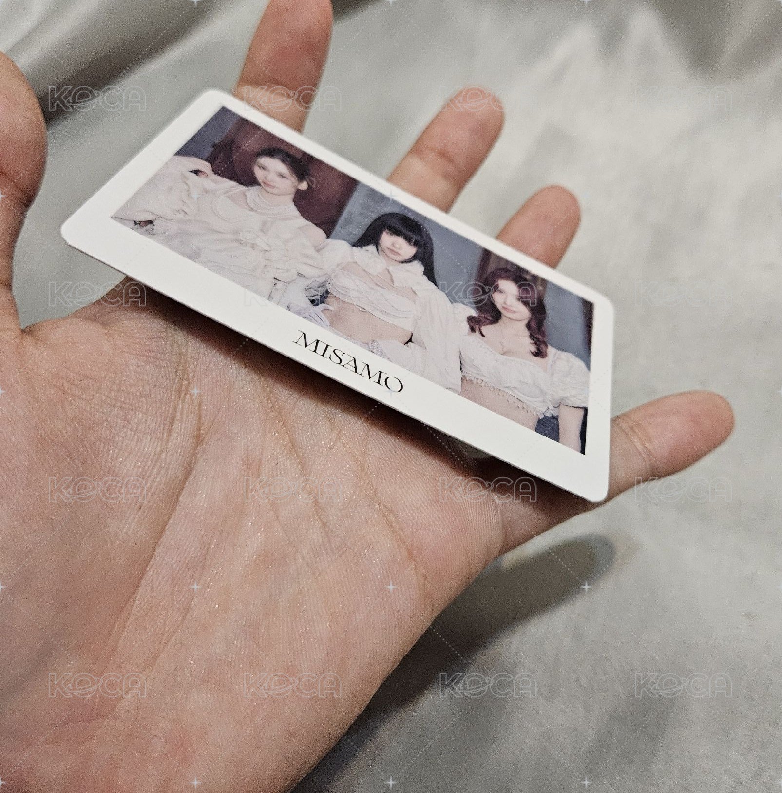 MISAMO 正規一 Play Showcase 周邊卡 團卡 團體卡，無瑕疵