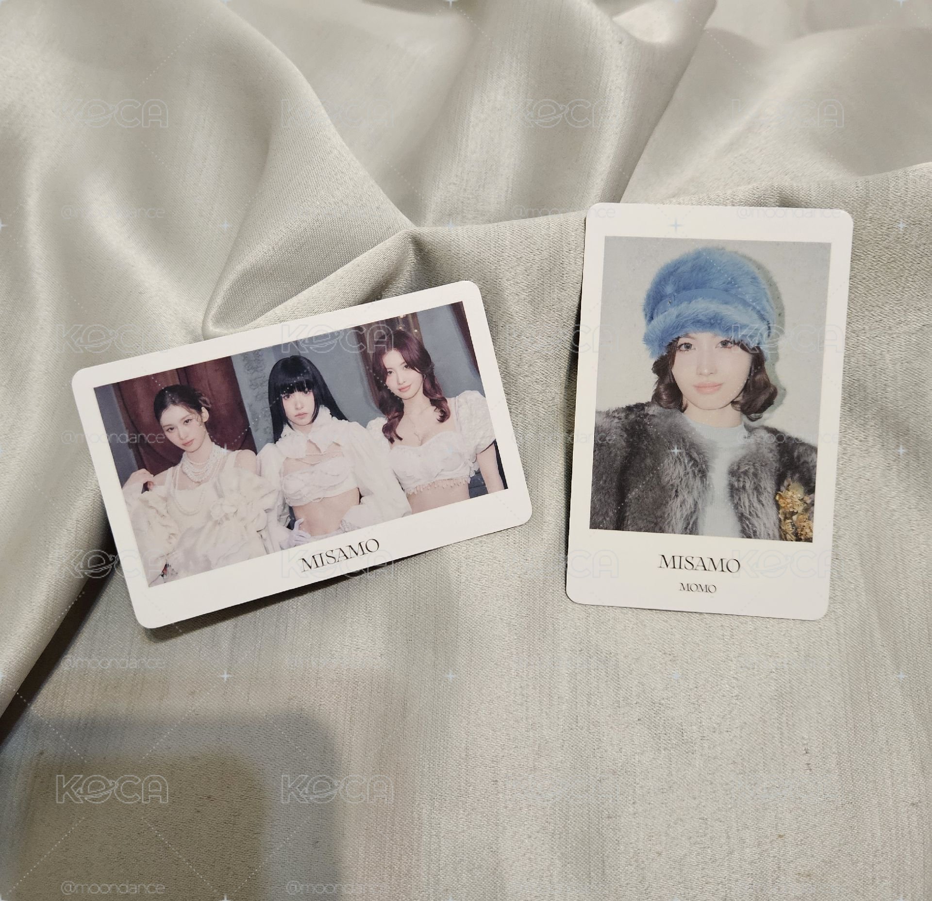 MISAMO 正規一 PLAY Showcase 周邊卡 團卡 團體卡 MOMO 拆售