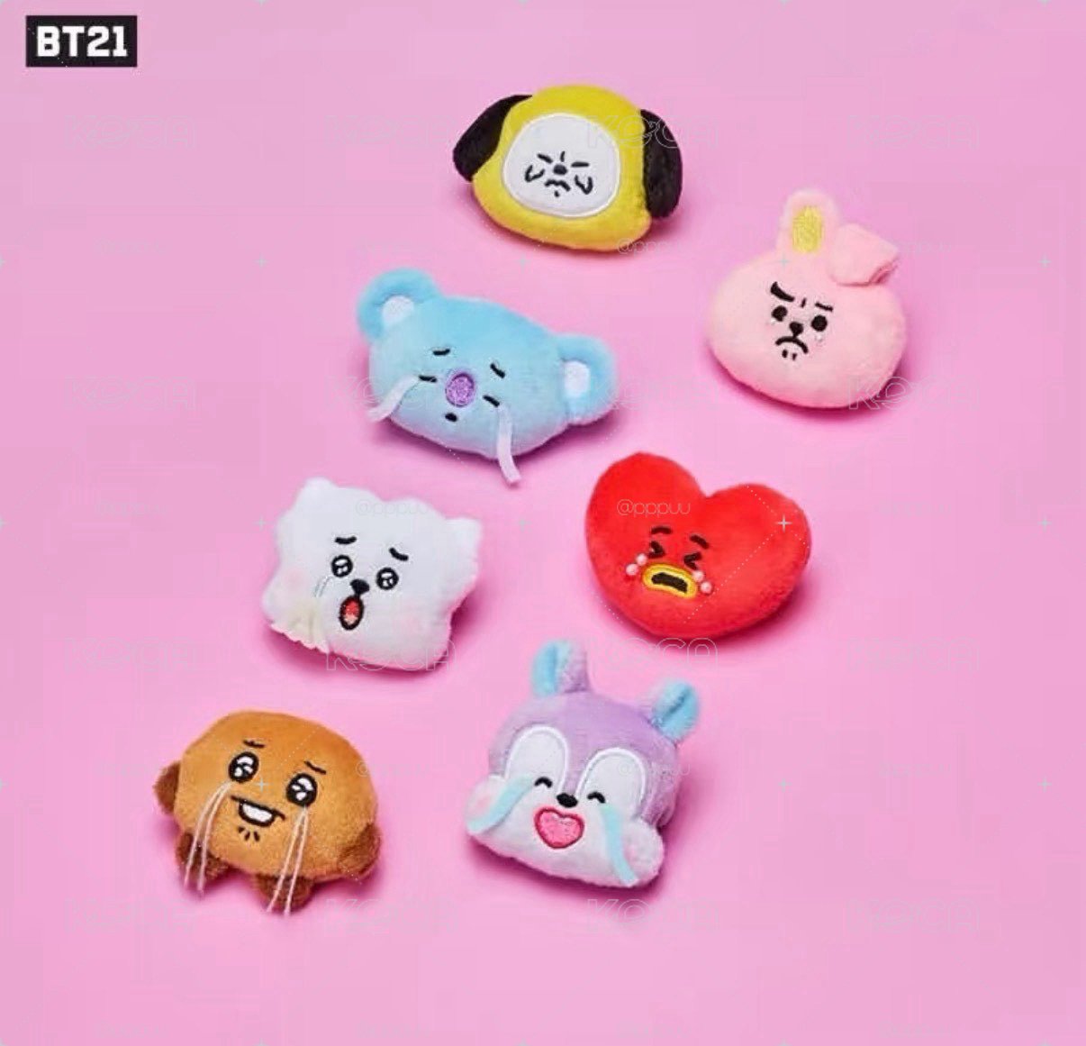 BT21新款徽章
