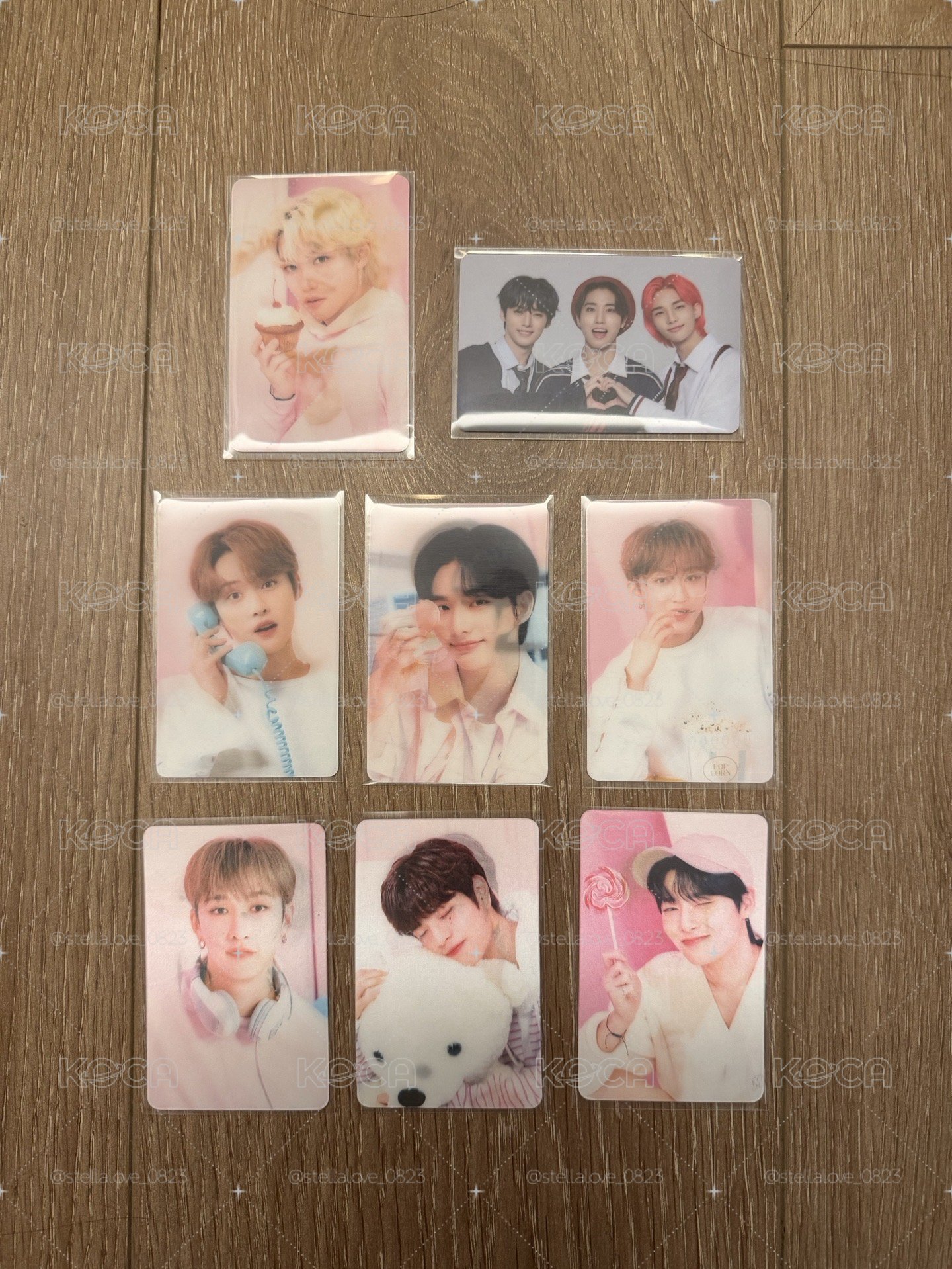 Straykids x NAC 代言卡（少 Han