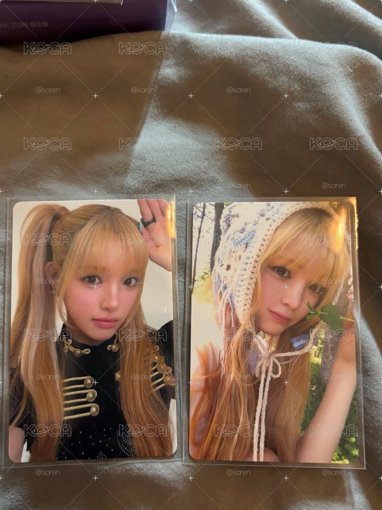 yuha JP特典卡2張