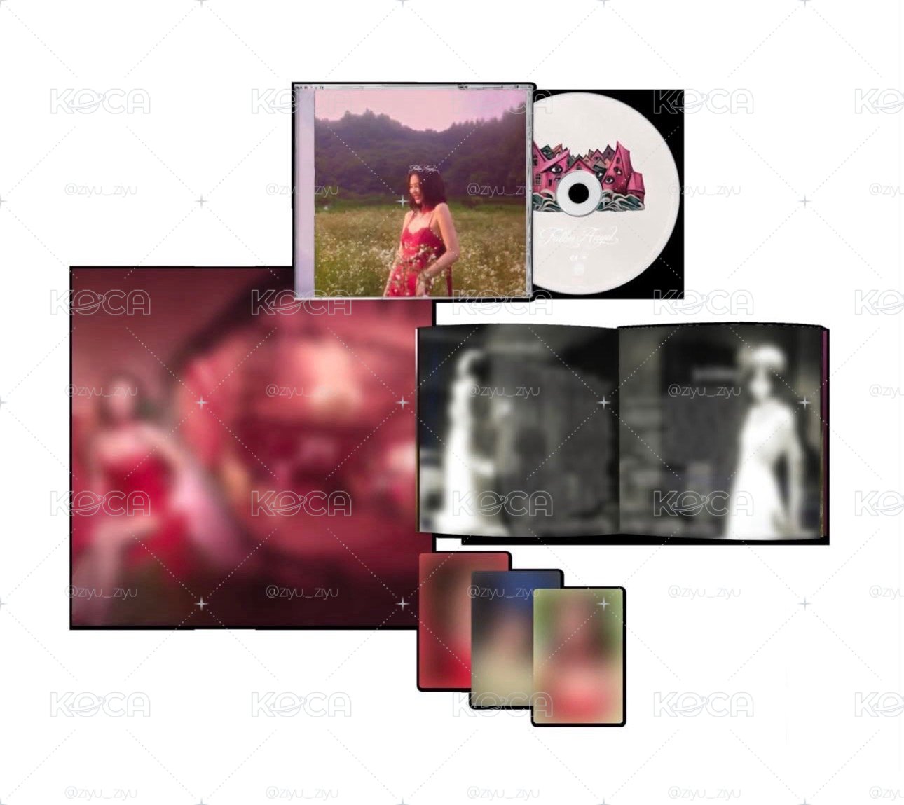 預購｜JENNIE-EP ALBUM [FALLEN ANGEL]WM通路
