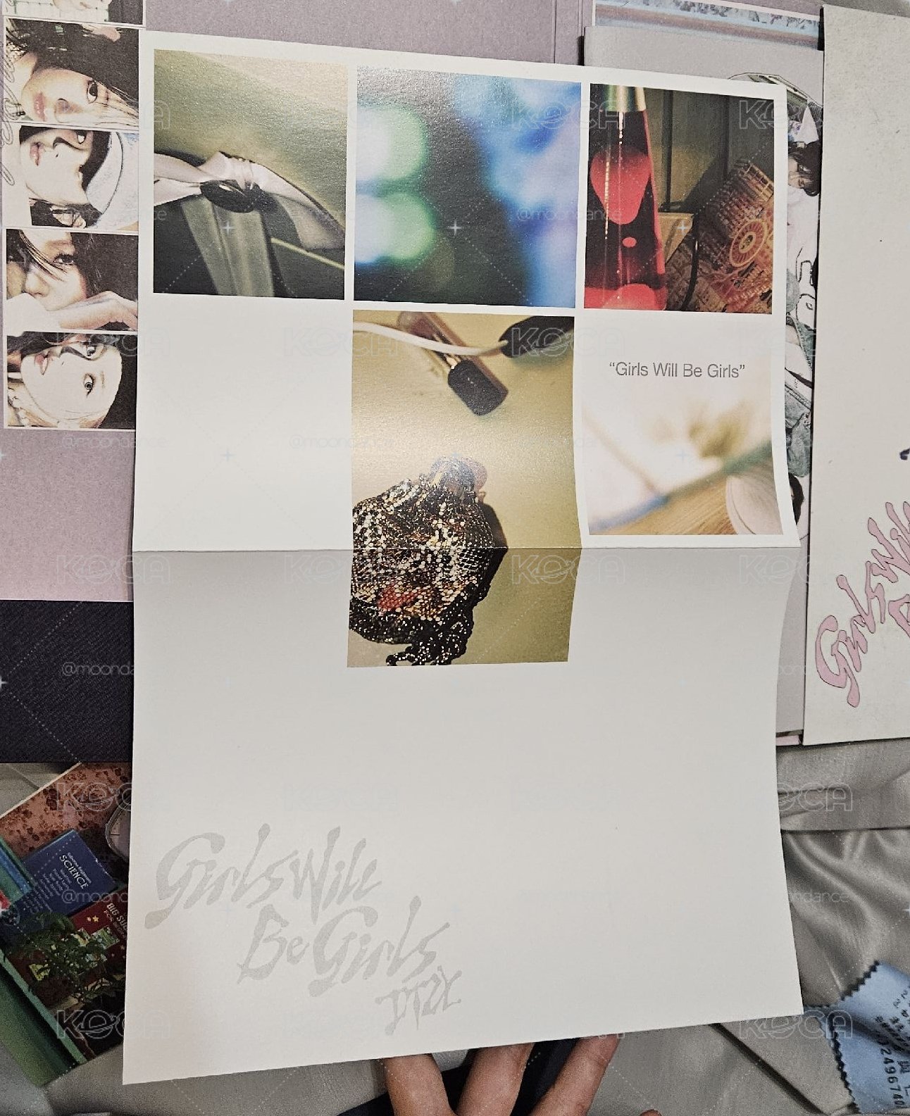 GWBG 迷十 專輯 Folder ver. 文件夾 空專，含文件夾信封+預售海報+寫真書+三張相片大卡+風琴式明信片